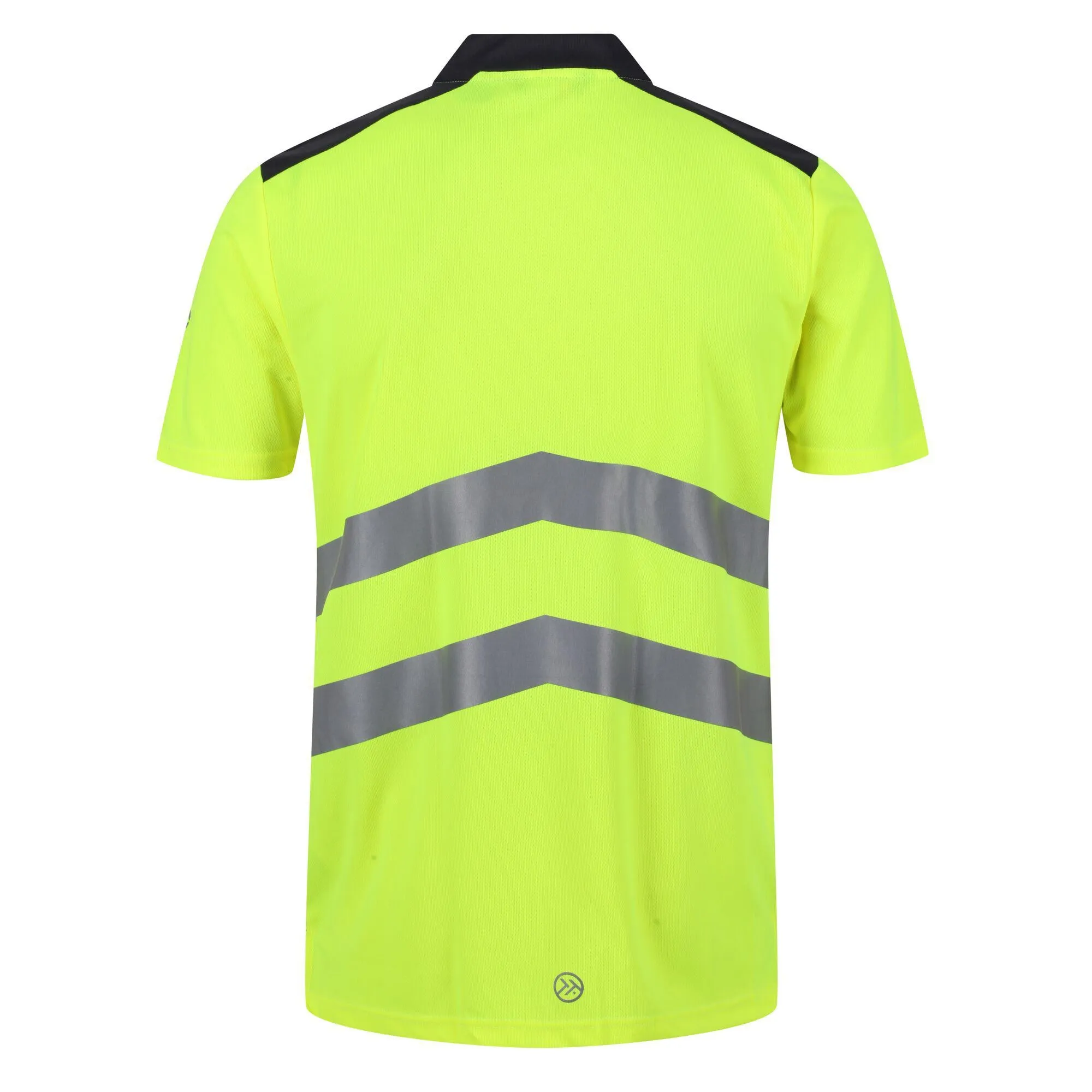 Regatta Professional Mens Tactical Hi Vis Reflective Polo Work Shirt