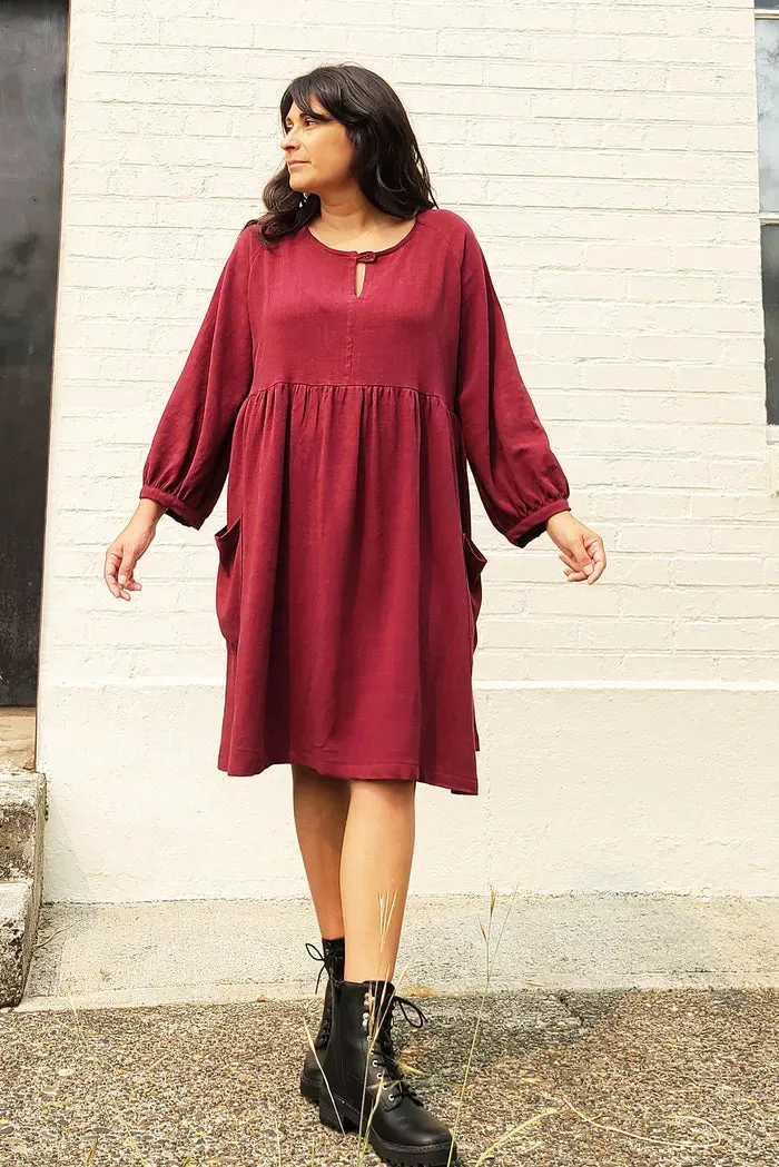 Romey Gathered Dress & Top, 00-20 - Sew House Seven