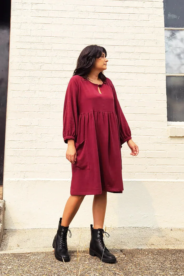 Romey Gathered Dress & Top, 00-20 - Sew House Seven