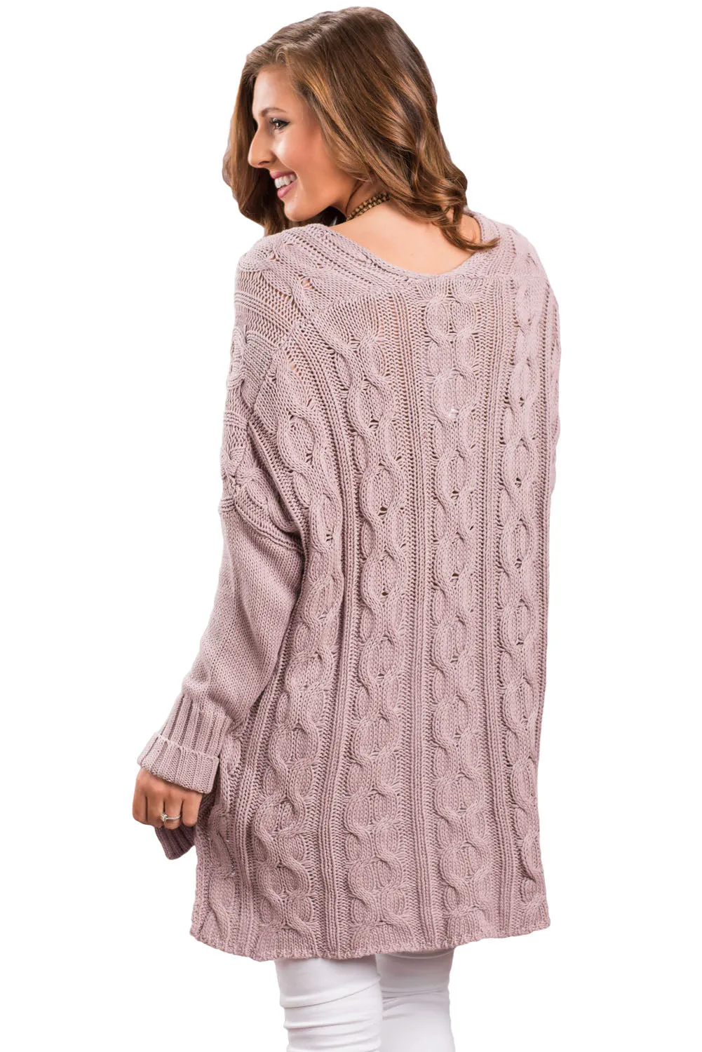 Sexy Taro Oversized Cozy up Knit Sweater