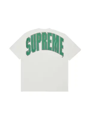 Supreme Cracked Back Arc Short-Sleeve T-Shirt (White)