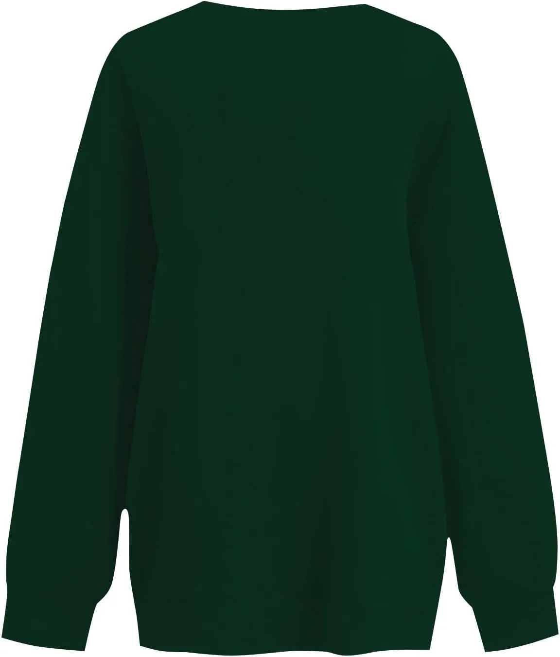 Sweatshirts For Women Oversized Crewneck Long Sleeve Hoodie Pullover Trendy Solid Fall Winter Clothes 2024