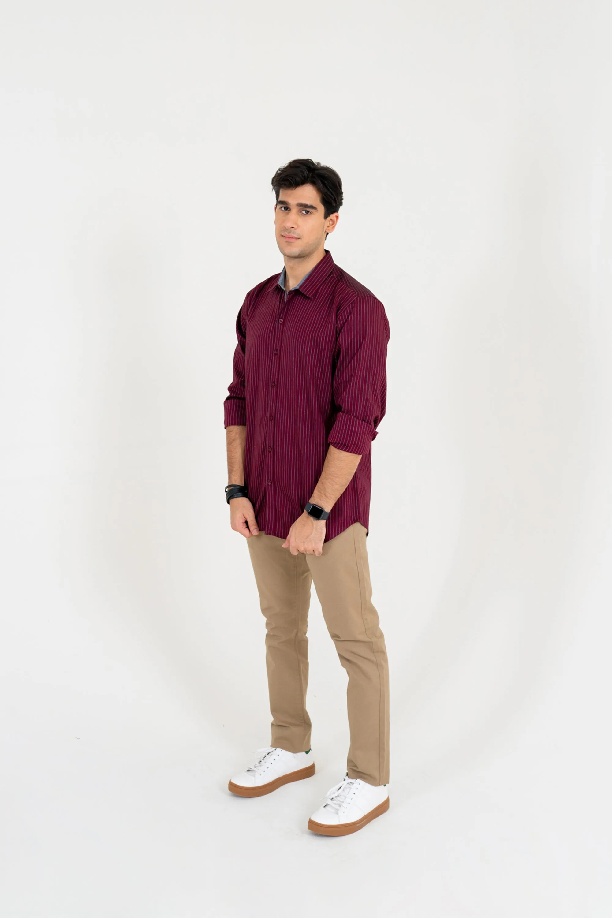 Vertical Striped Shirt