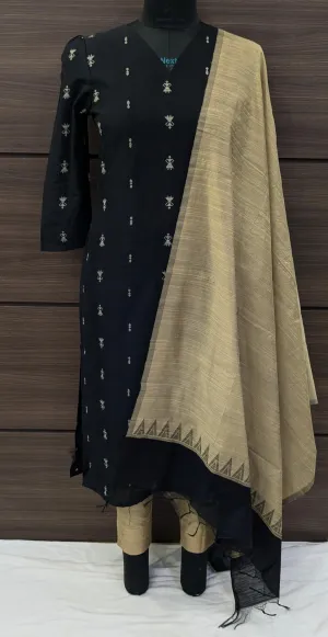 Warli Art Handloom 3Pc Set