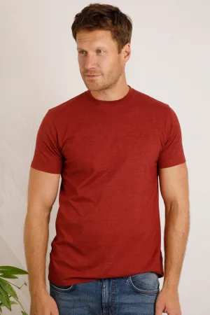 Weird Fish Fished T-Shirt- Burnt Henna