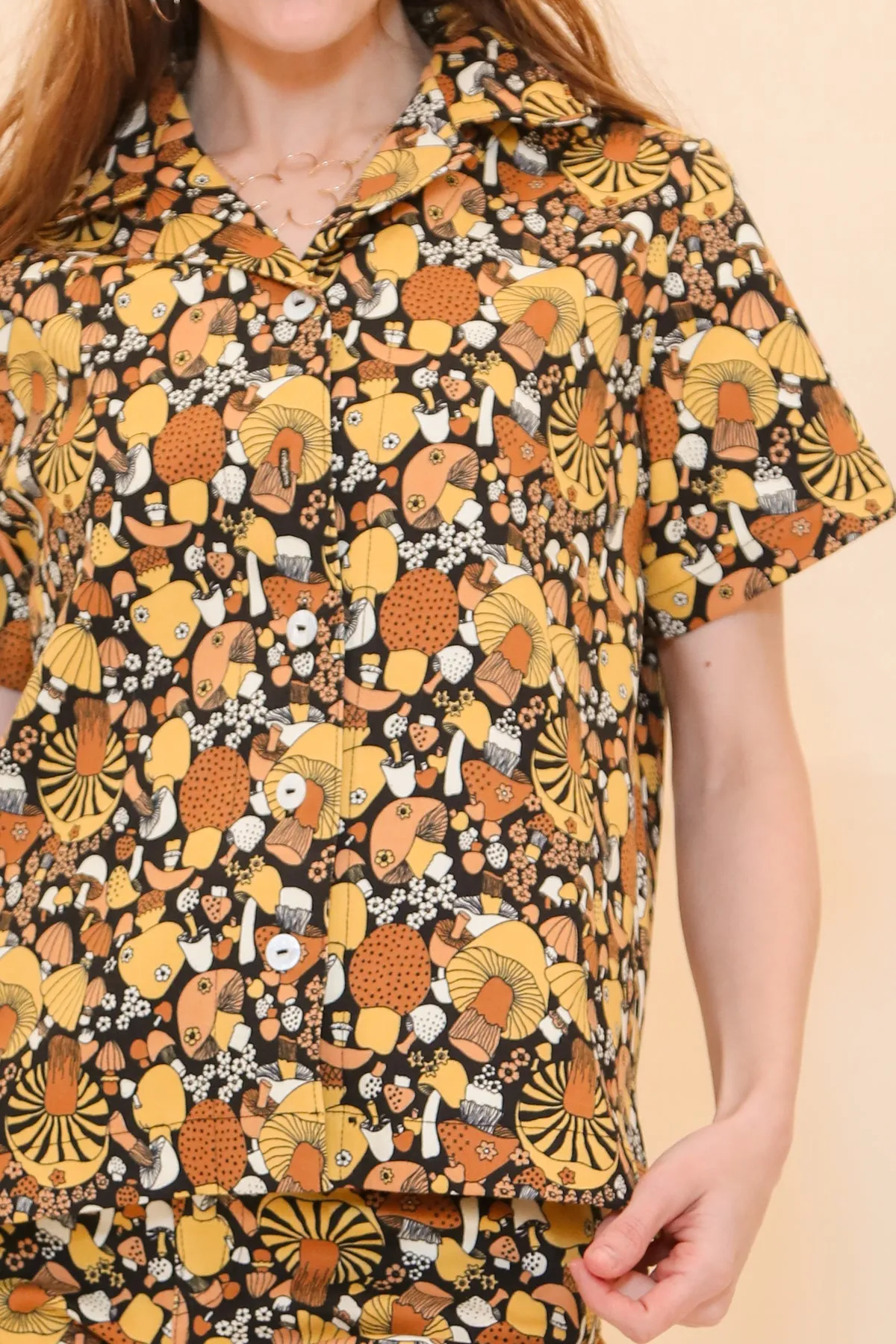 Wilson Button-Up in Mushroom