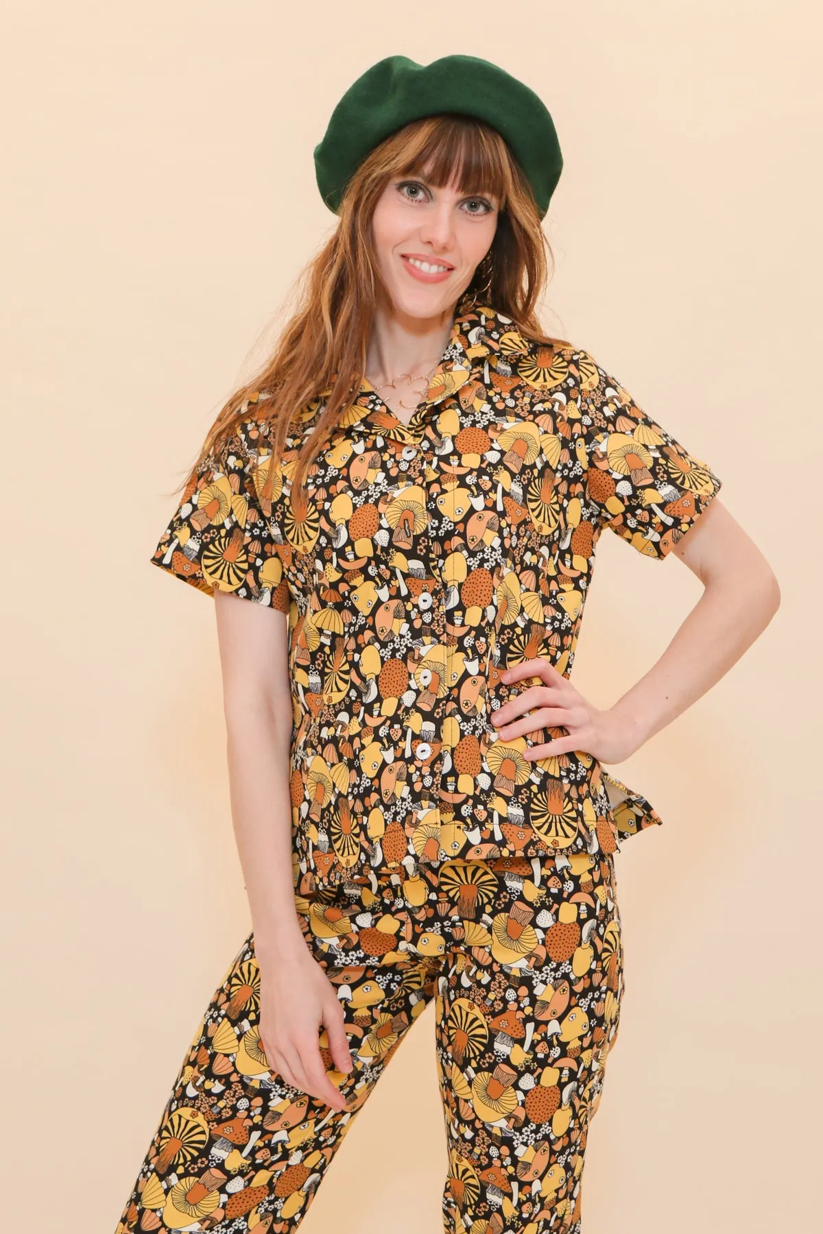 Wilson Button-Up in Mushroom