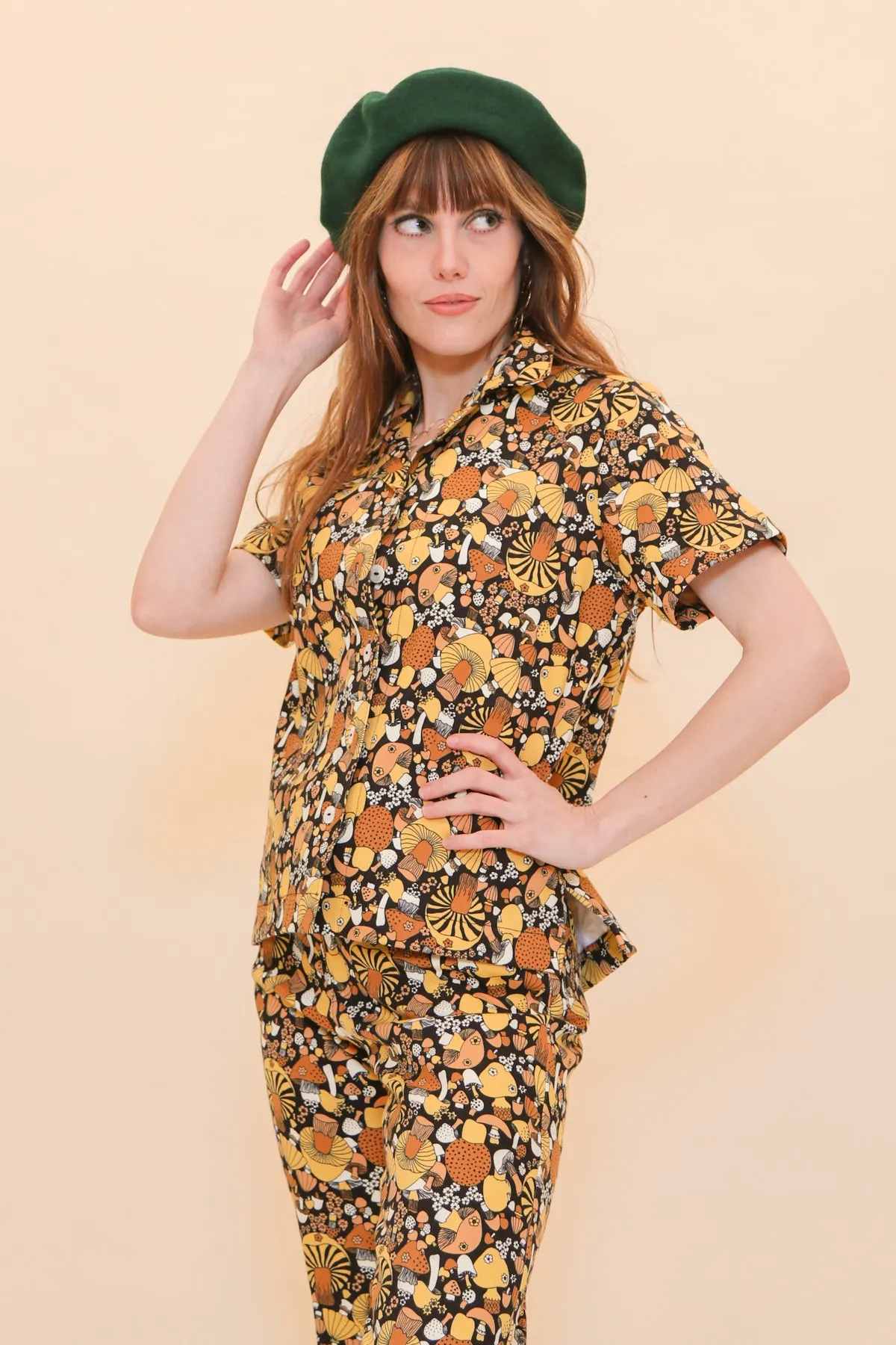 Wilson Button-Up in Mushroom