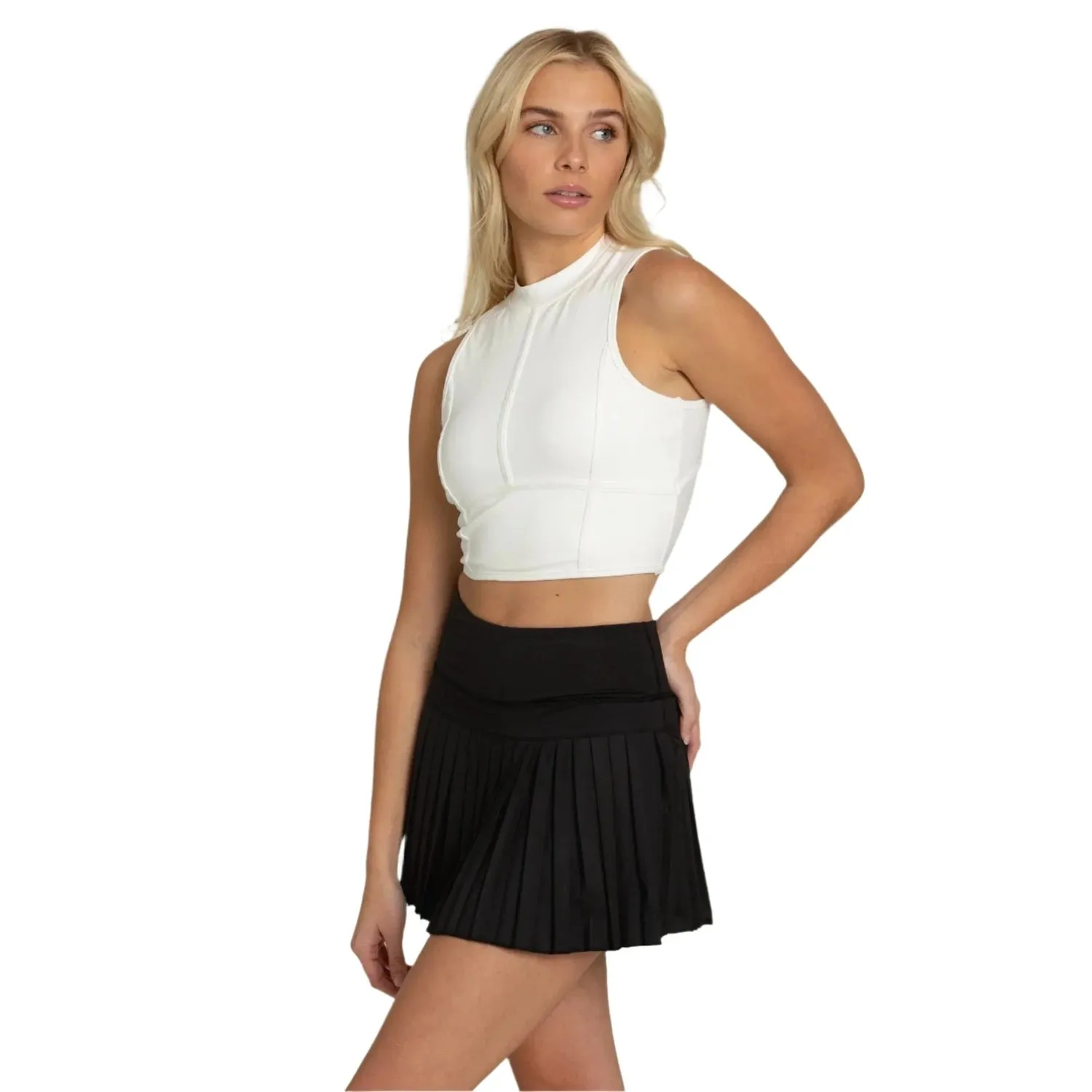Women's 15" Pleated Skirt